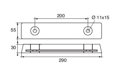 Zinkanoden für Bootsrumpf - ZX012 - kg 3,00 4